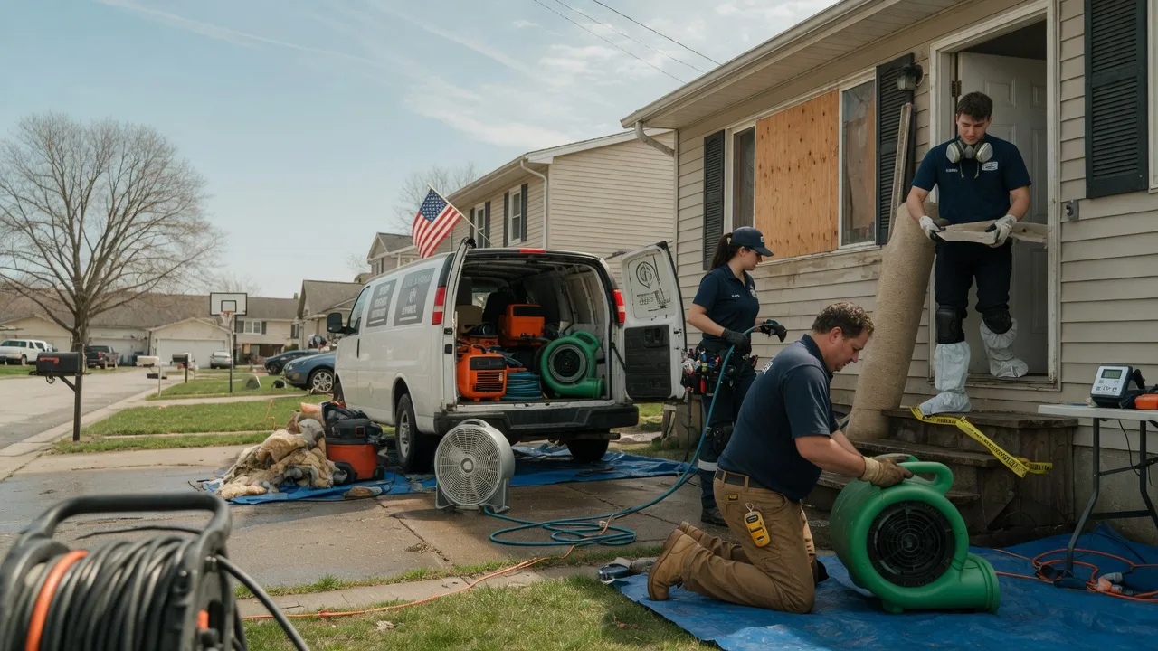 Water Damage Restoration in Lamont, MI near me